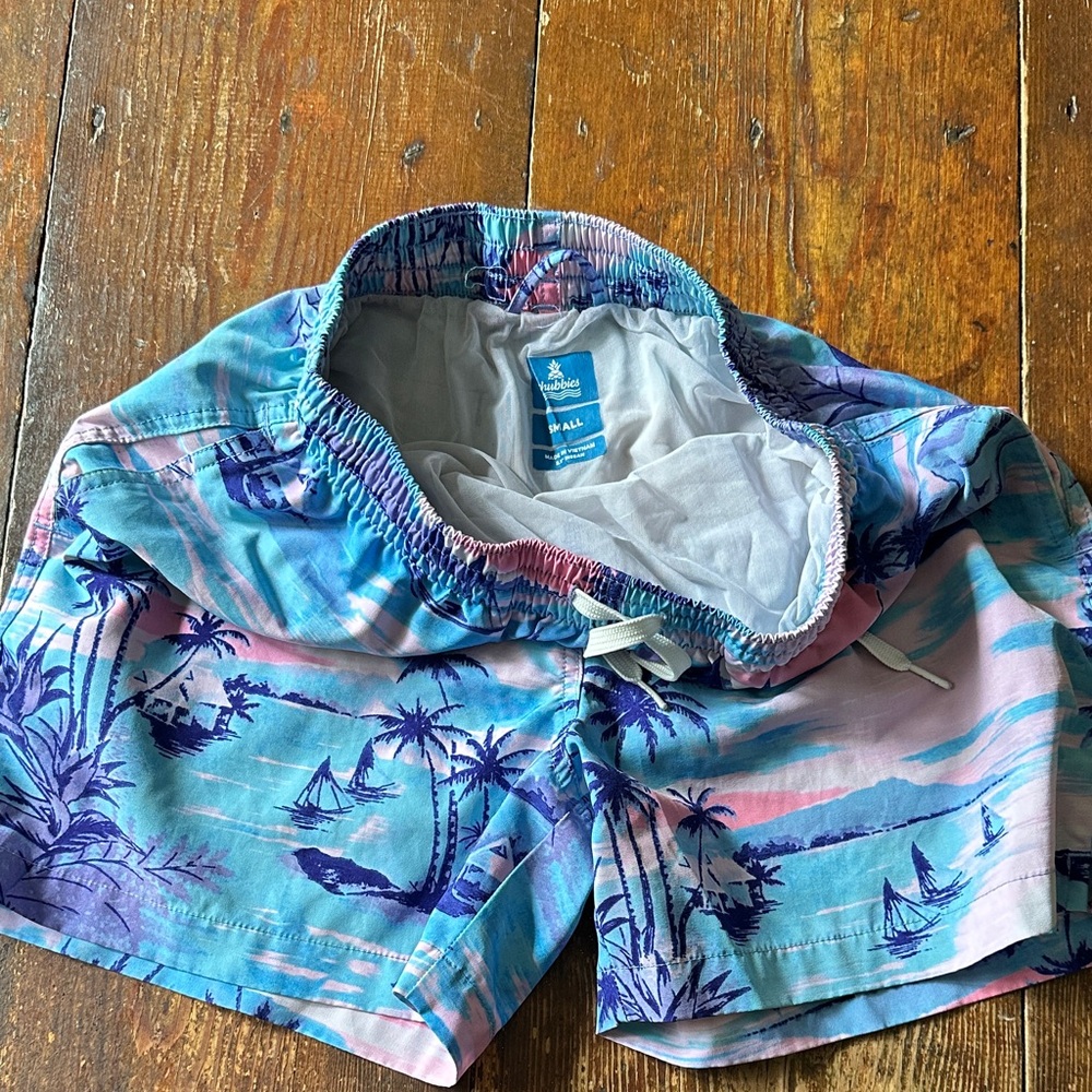 chubbies Blue Label Swimwear Tag
